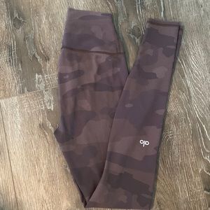 High waist camo vapor legging